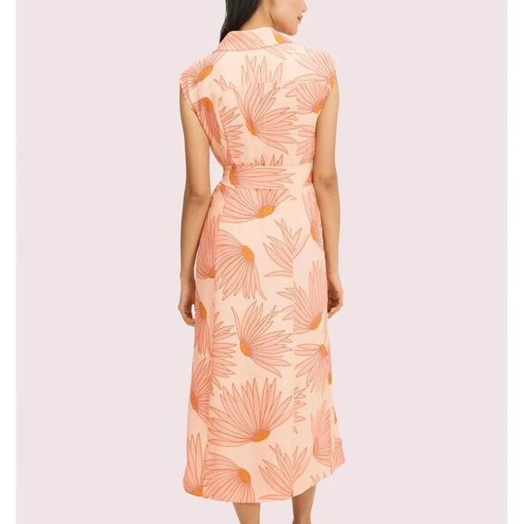 KATE SPADE Falling Flower Jacquard Dress - Picture 2 of 7